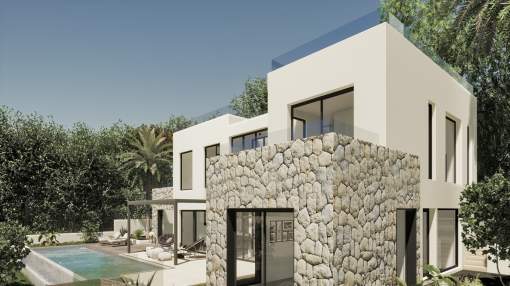 Modern Mediterranean villa in Santa Ponsa Modern Mediterranean villa in Santa Ponsa